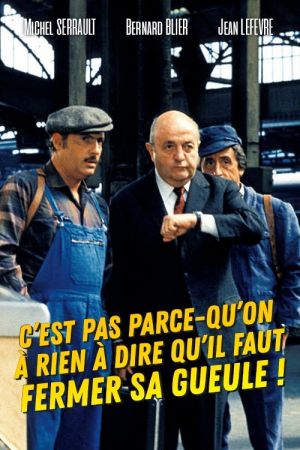 C'est pas parce qu'on a rien à dire qu'il faut fermer sa gueule... streaming